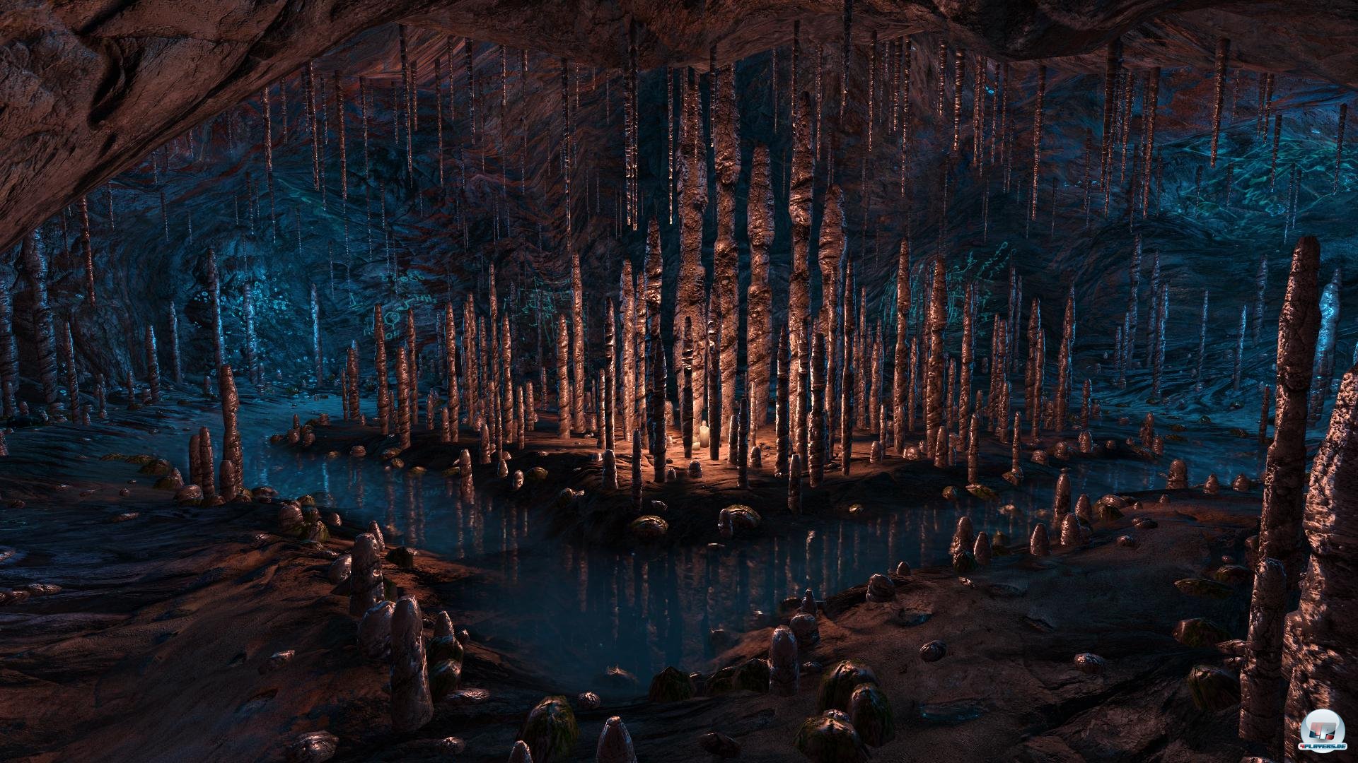 Vor allem die H&ouml;hlen sind eine Augenweide.