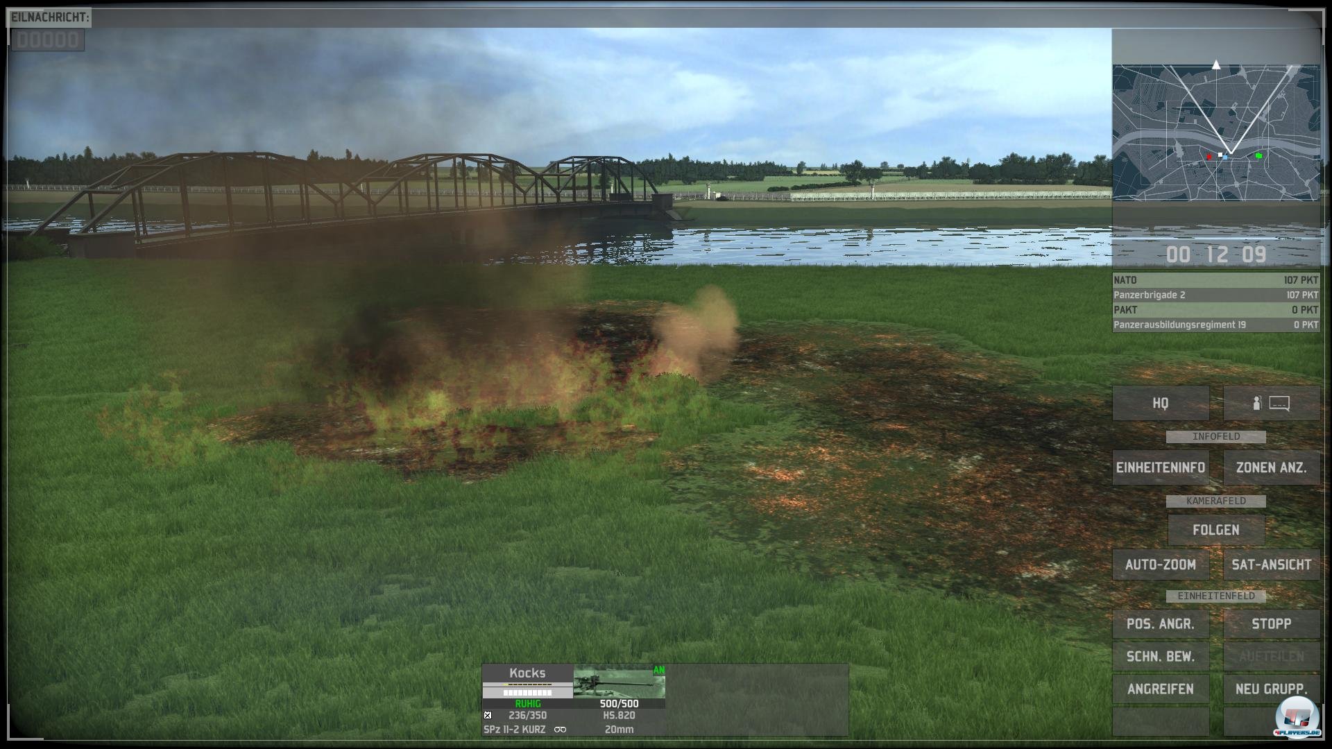 Leider k&ouml;nnen die Details nicht begeistern: Die Kulisse zeigt bei n&auml;herem Hinsehen nur Mittelma&szlig;.