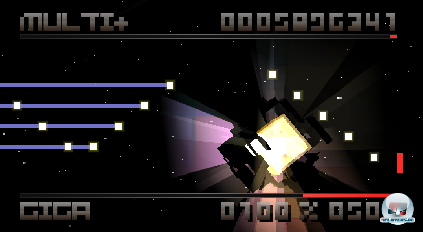 Ausgerechnet das coole Flux steuert sich auf Wii zu ungenau f&uuml;r ein schnelles Reaktionsspiel.