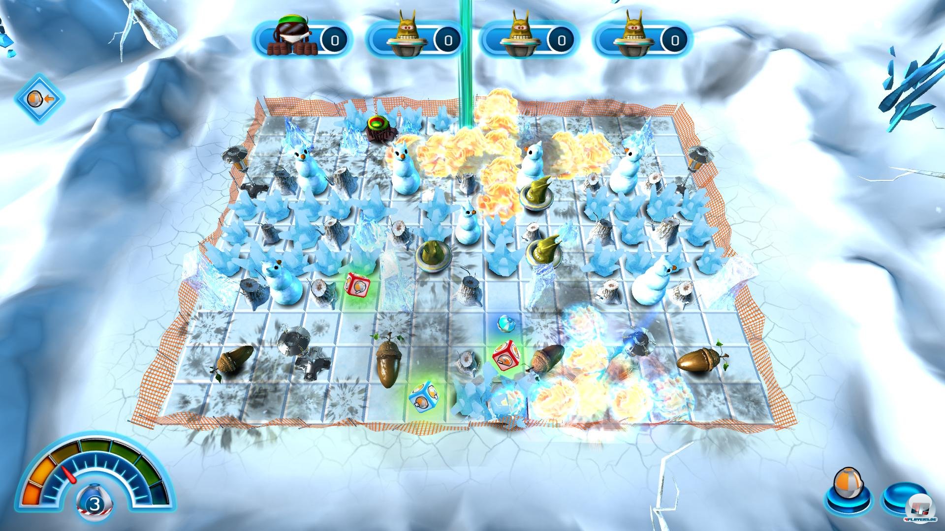 Nur zwei Spieler d&uuml;rfen sich vor dem Bildschirm bekriegen - online und im Netzwerk sind es immerhin vier. 