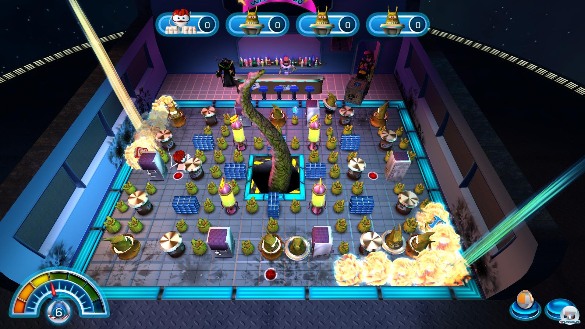 Achtung, Tentakel: Ereignisfelder bringen immerhin etwas Abwechslung in den &ouml;den Story-Modus. 