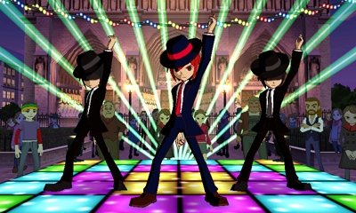 Es wird getanzt, Baby! Aber nicht nur - man muss im Takt der Musik auch B&auml;lle treten, Brokkoli braten oder &uuml;ber D&auml;cher fl&uuml;chten.