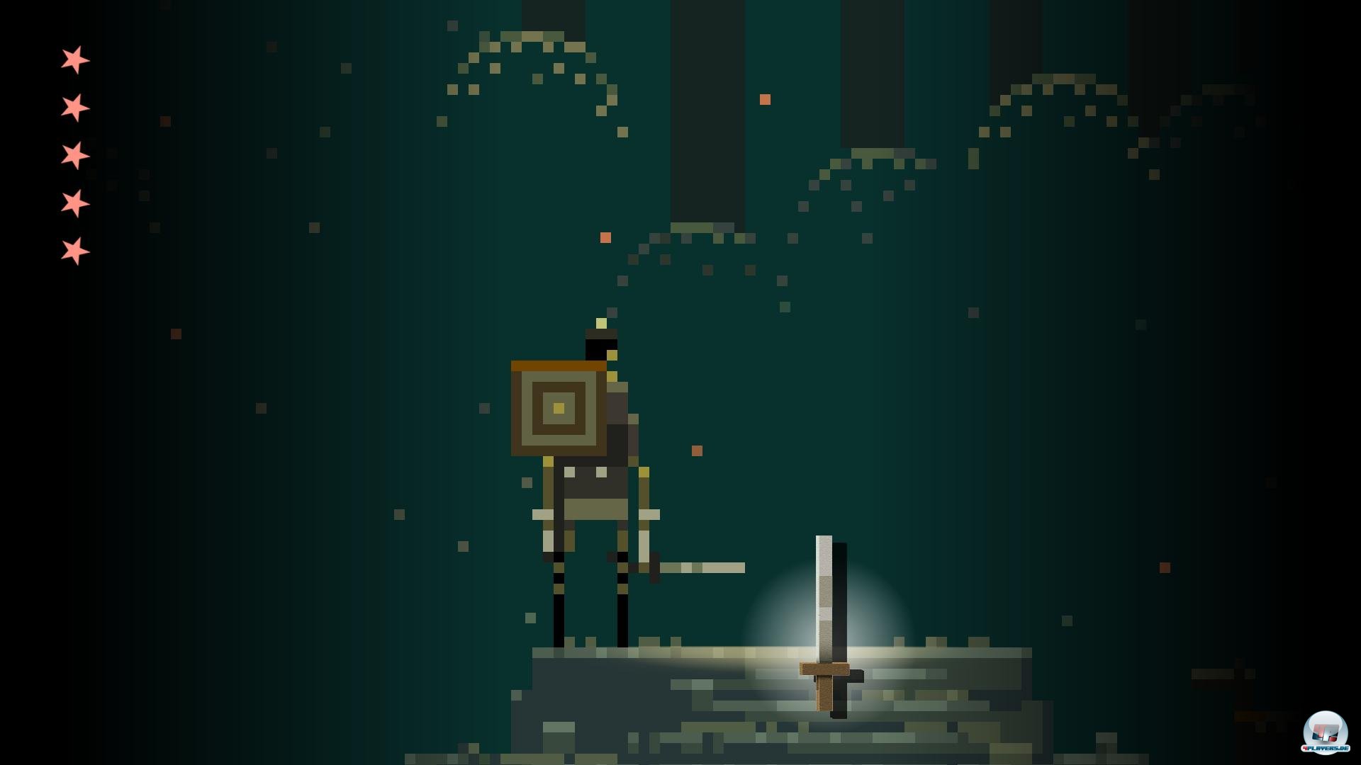 Bei einem Kampf zoomt die Kamera automatisch n&auml;her heran.