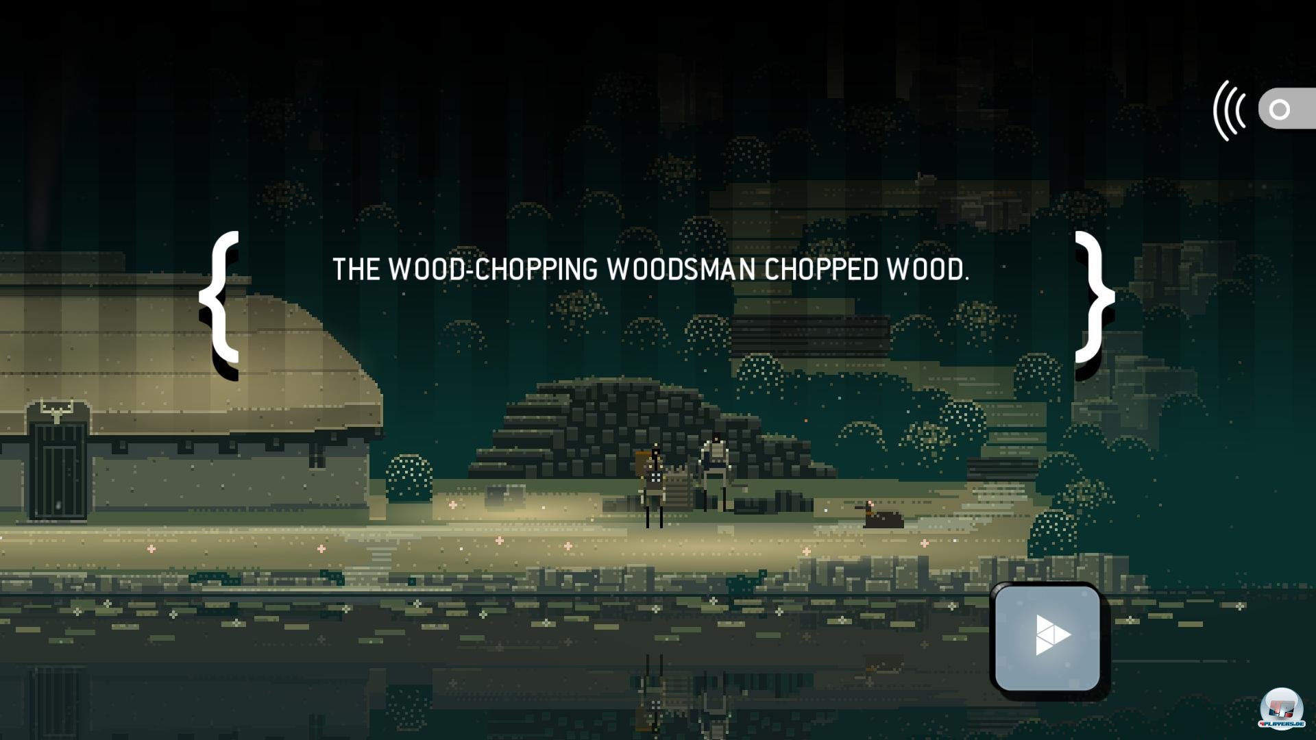 Auch auf dem PC bleibt es bei mysteri&ouml;sen Dialogen und englischen Texten.