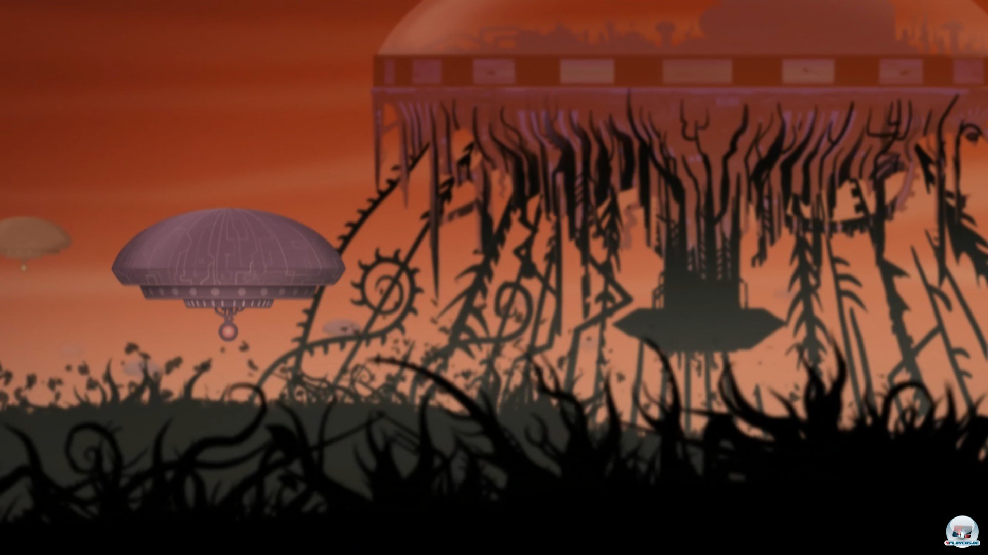 Das Wenige an Handlung wird in stilvollen Zwischensequenzen pr&auml;sentiert, die von sehr gelungener Musik begleitet werden.