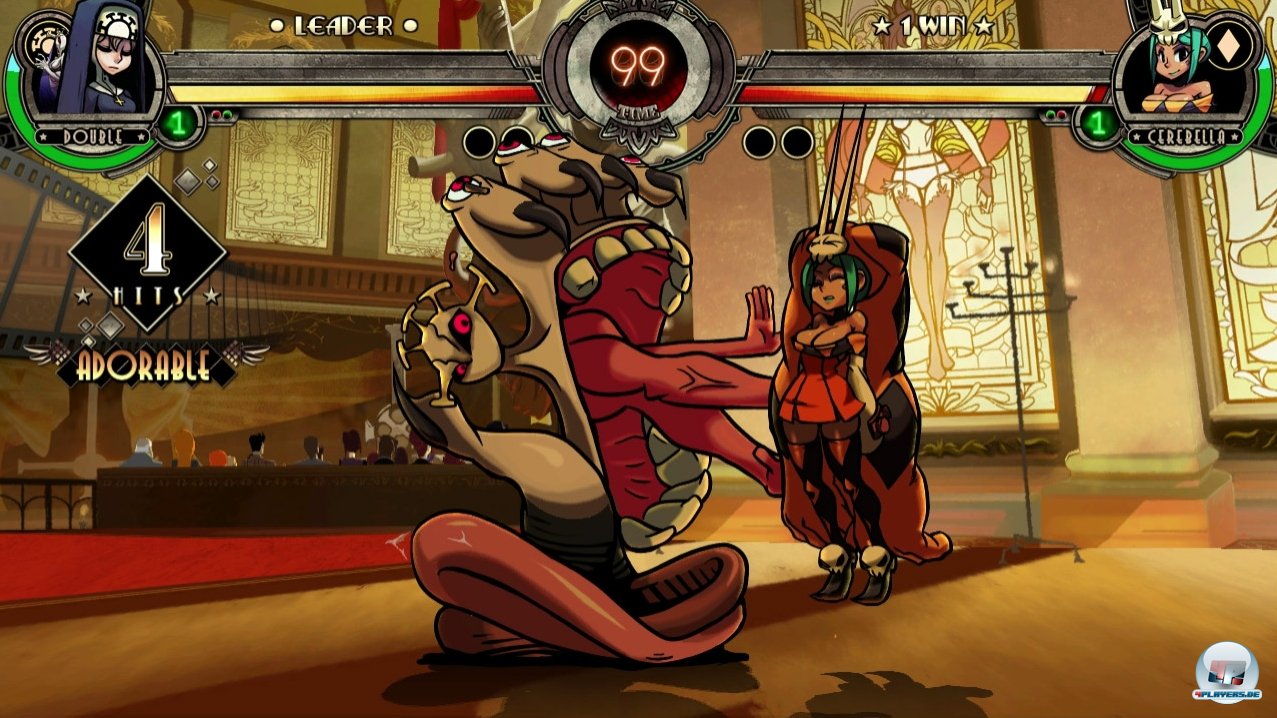 Wie gesagt: Abgefahrenes Design. Nirgends wird das deutlicher als bei Monster-Gegnerin Double.