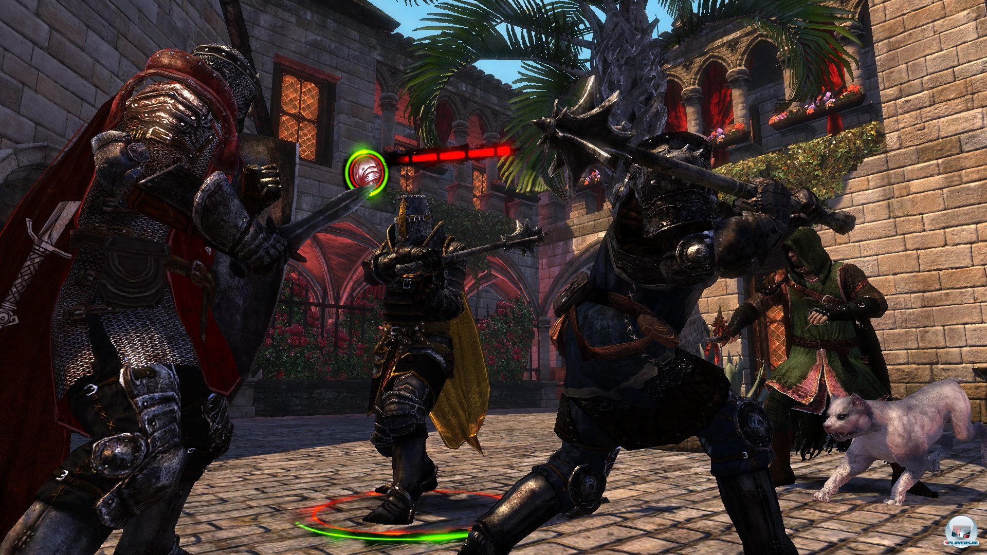 Das Kampfsystem mit der Zeitlupe ist ein gro&szlig;er Reinfall: Es ist un&uuml;bersichtlich, es ist kaum Taktik notwendig und die KI ist strunzdumm.