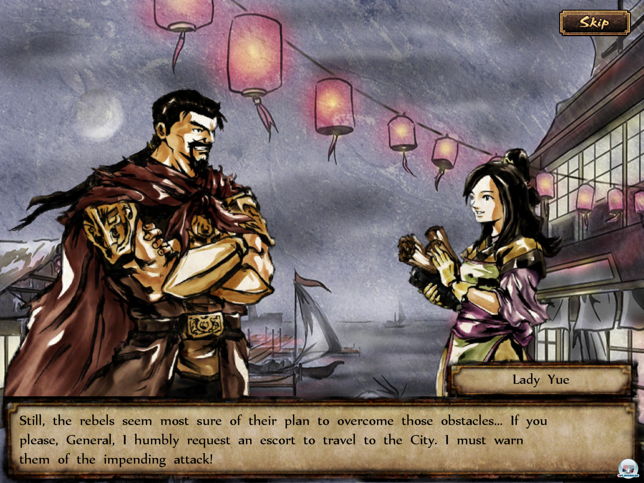 Die Kampagne &uuml;berrascht mit umfangreichen, aber recht z&auml;hen Erkl&auml;rungen und Dialogen - keine Bange, kann man &uuml;berspringen.