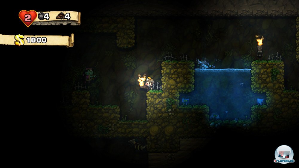 Kleine Variationen sorgen f&uuml;r Abwechslung: Mal geht es mit der Fackel durch die Dunkelheit oder auch &uuml;ber einen Friedhof mit h&uuml;pfenden Vampiren.