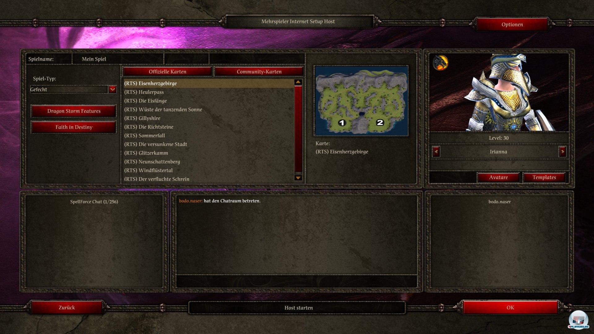 G&auml;hnende Leere in der Lobby. Mitspieler sind nicht nur wegen Diablo 3 ein rares Gut. 