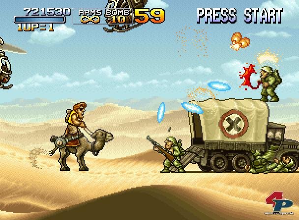 In der Wüste bekämpft ihr eure Gegner standesgemäß vom Kamel aus. In der Wüste bekämpft ihr eure Gegner standesgemäß vom Kamel aus.