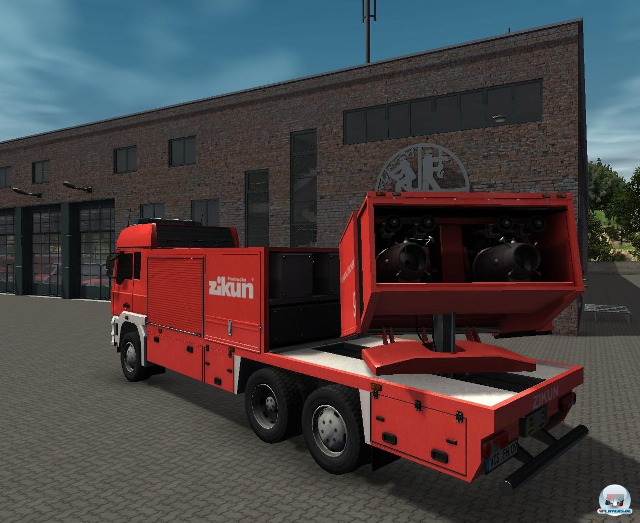 Als H&ouml;hepunkt darf am Ende auch mit dem Zikun-Turbo-L&ouml;scher gespielt werden.