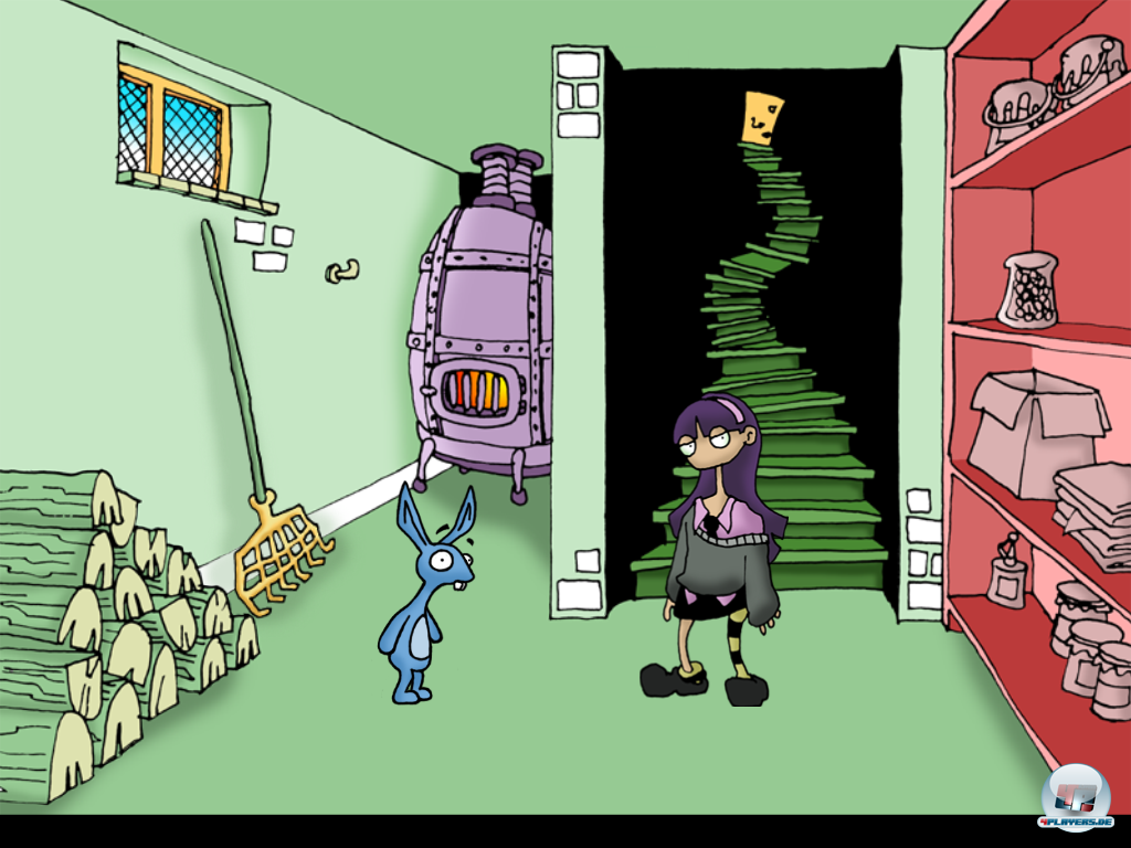 In Flashbacks lernt Edna wichtige Ausbruchstechniken wie das &Ouml;ffnen von Schl&ouml;ssern mit Hilfe der eigenen Zehenn&auml;gel.