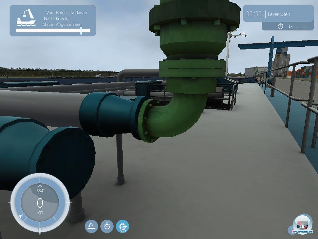 Das Betanken eines &Ouml;ltankers ist anfangs etwas gew&ouml;hnungsbed&uuml;rftig. 