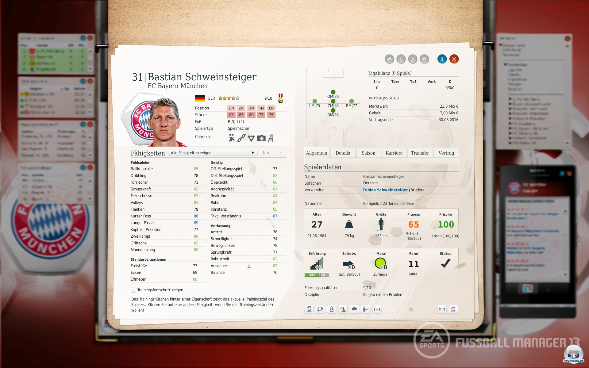 Um hinter diesen Zahlen und Statistiken Emotionen und Motivation zu finden, muss man ein Fu&szlig;ball-Narr sein.