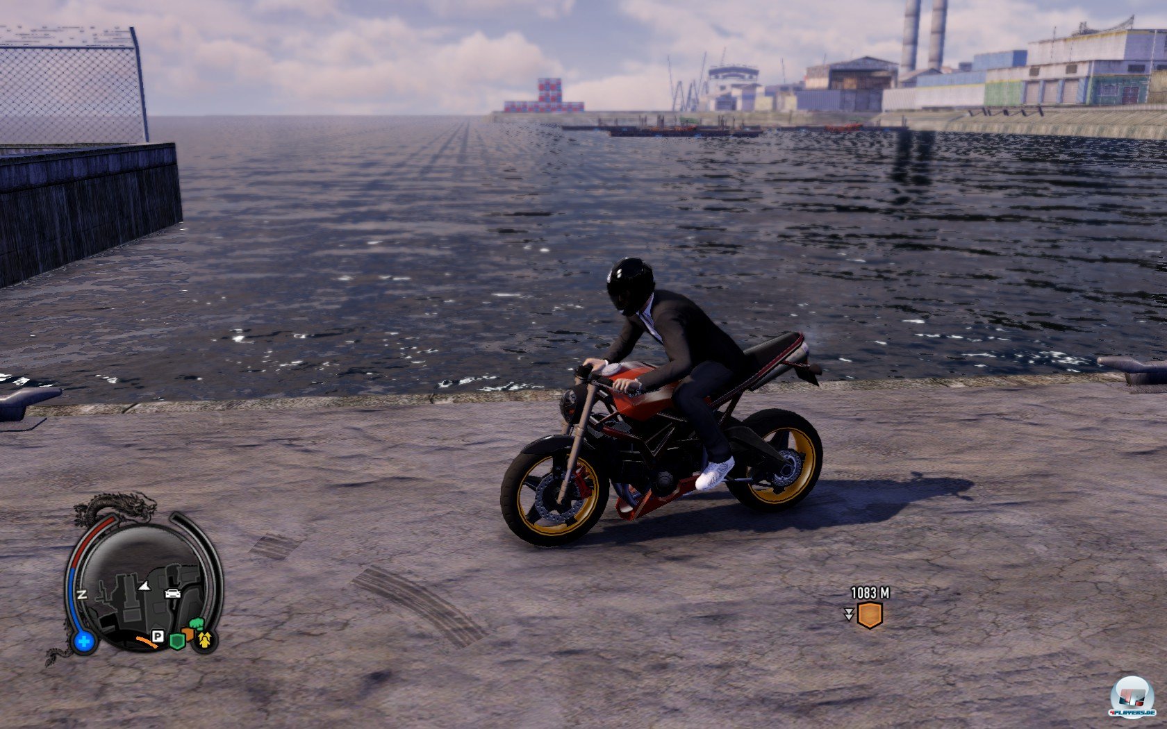 Die Verfolgungsjagden im Auto lassen einige W&uuml;nsche offen - vor allem das Gummiband nervt.