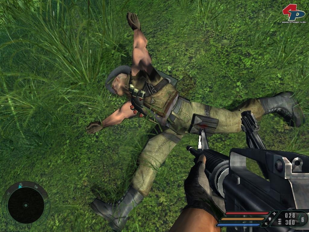 Todes-Akrobatik: Das Ragdoll-System bewirkt gelegentlich merkw&uuml;rdige K&ouml;rperhaltungen.