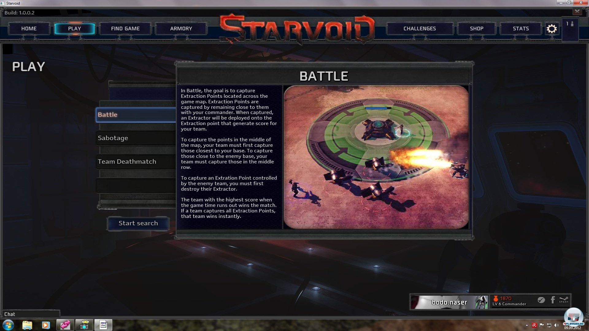 Ganze drei Modi gibt's, von denen Sabotage noch der au&szlig;ergew&ouml;hnlichste ist.