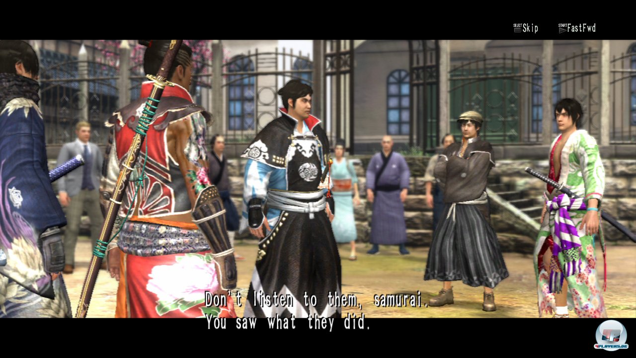 Zwar ist die Pr&auml;sentation technisch nicht auf der H&ouml;he der Zeit, aber erreicht zumindest bei der Darstellung der japanischen Figuren ein solides Niveau.