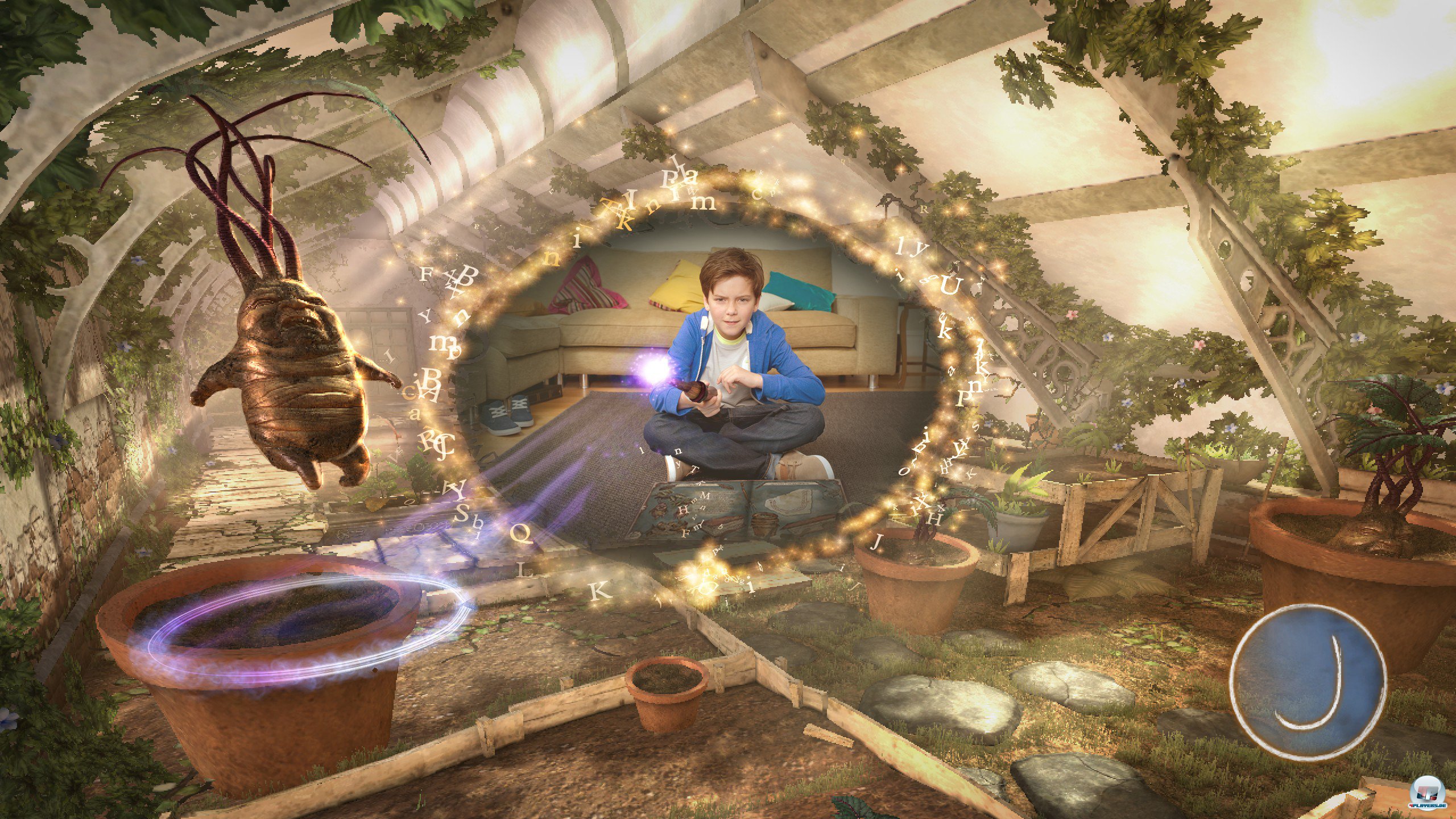 Zu den fr&uuml;heen Aufgaben geh&ouml;rt das Umtopfen der Alraunen. Die Zauber sind sehr simpel gestrickt und einfach zu lernen.