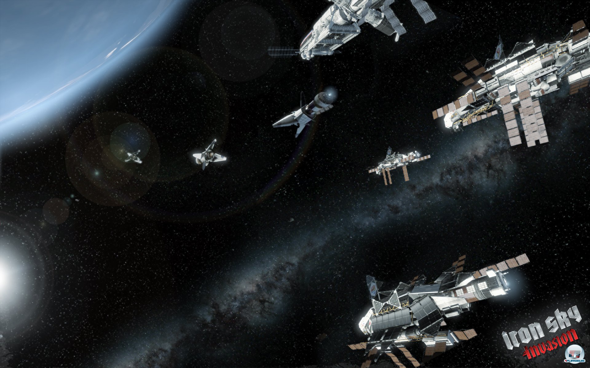 Zwar k&auml;mpft man nicht alleine gegen die Invasoren, Befehle an andere Piloten darf man trotzdem nicht erteilen.