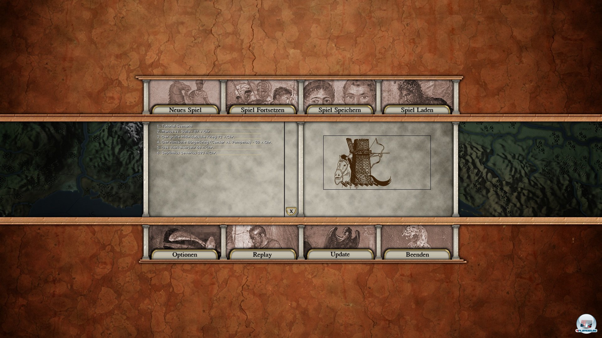 Neben Caesar vs. Pompeius hat es auch noch weniger bekannte Szenarien zu bieten, die auch Spa&szlig; machen. 
