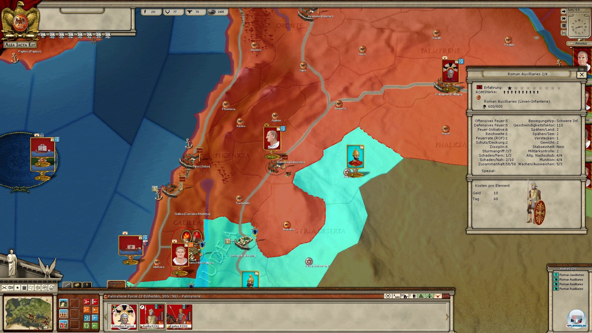 Alles ist so historisch wie m&ouml;glich. So ist die Truppe in Legion&auml;re und Hilfstruppen aufgeteilt.