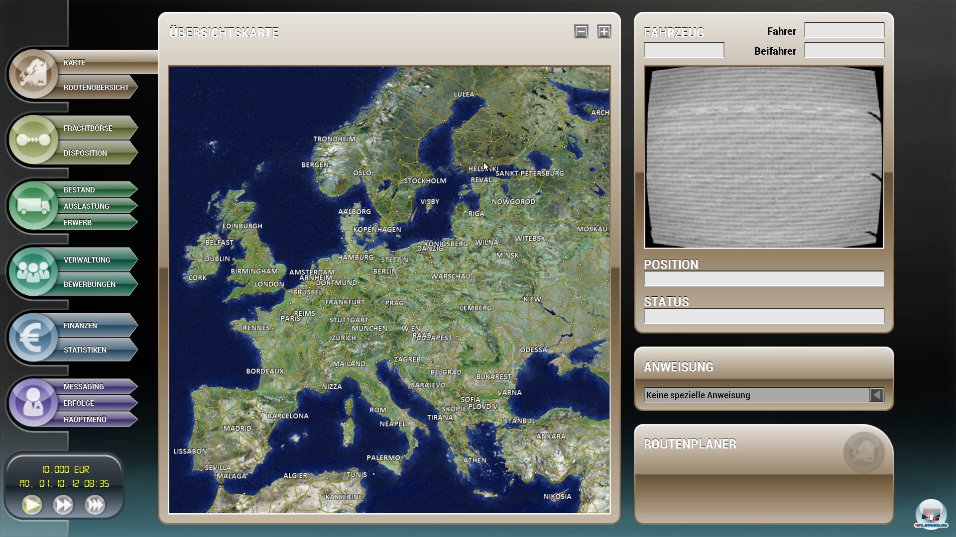 Europa ist gro&szlig;. Dennoch startet man immer in Berlin.