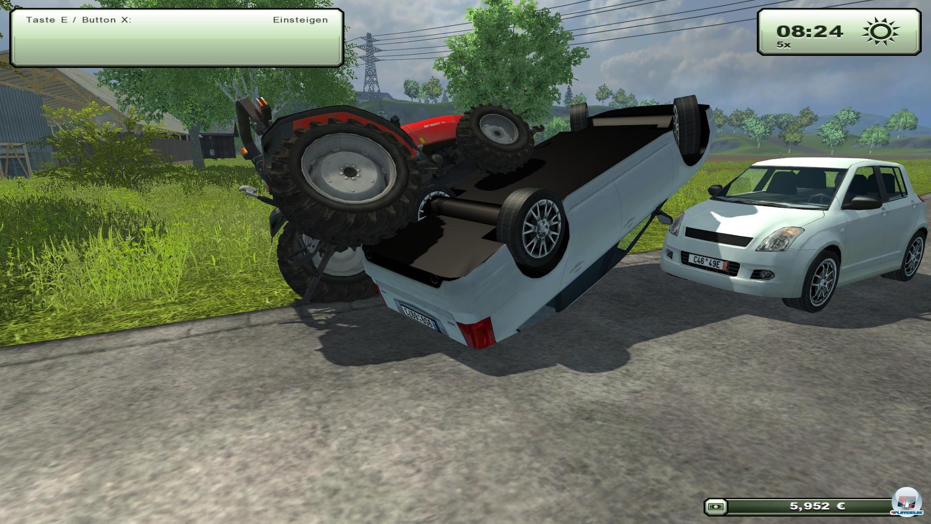 Aufgrund der d&auml;mlichen KI kann es schon mal zu Unf&auml;llen kommen.