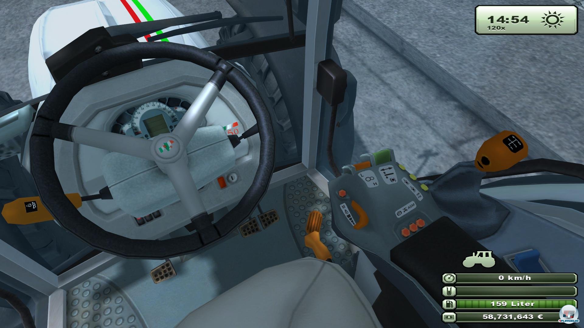 Die Cockpitansichten k&ouml;nnen sich mittlerweile sehen lassen, wenn sie doch nur bedienbar w&auml;ren.