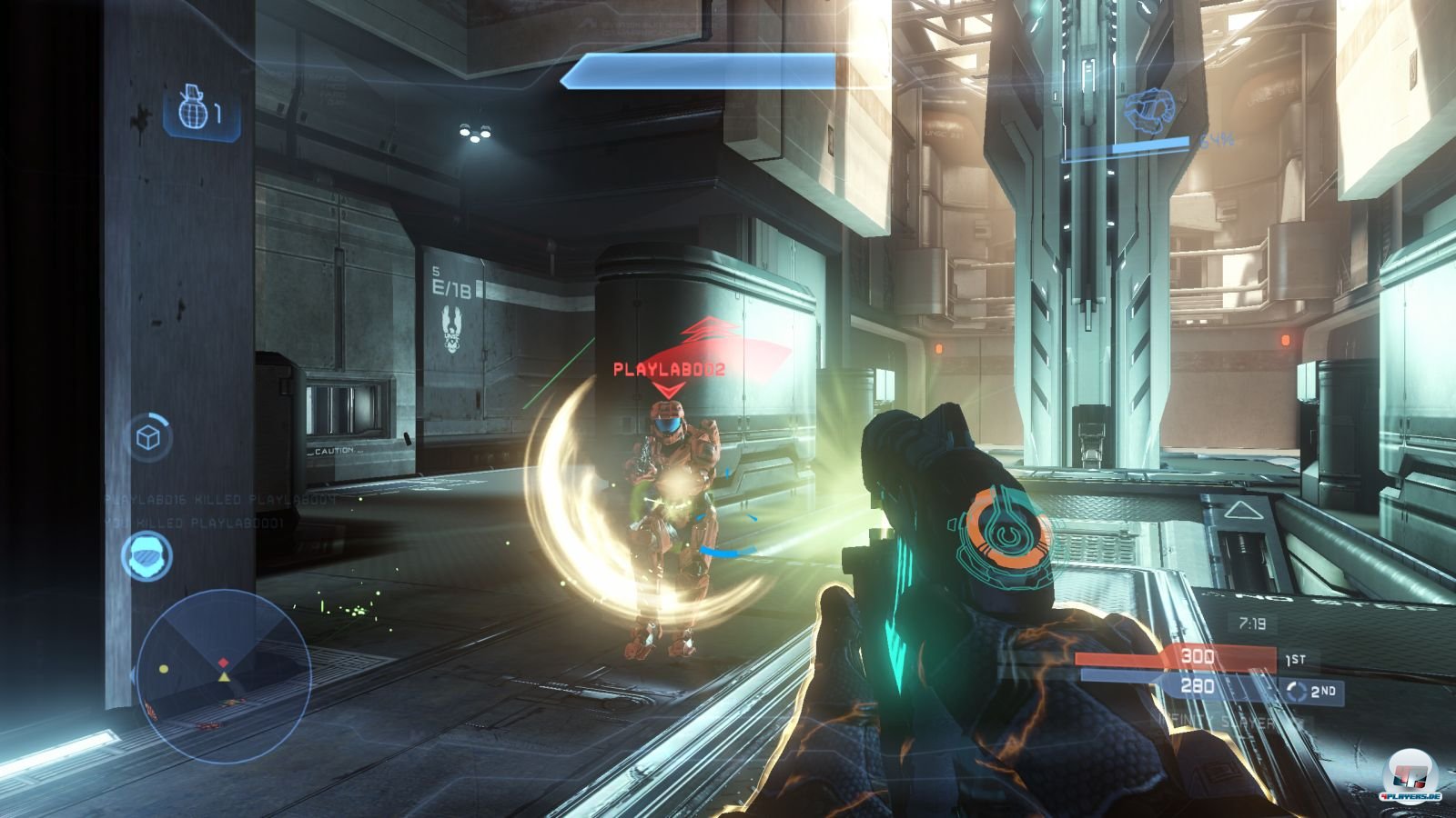 Typisch Halo: Wer erfolgreich sein will, muss hartn&auml;ckig bleiben.