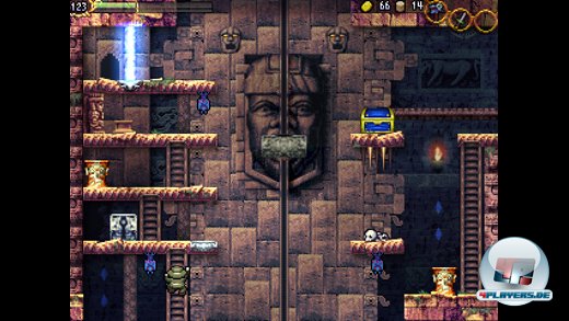 In den weitl&auml;ufigen H&ouml;hlen warten etliche Gegner und knifflige R&auml;tsel.