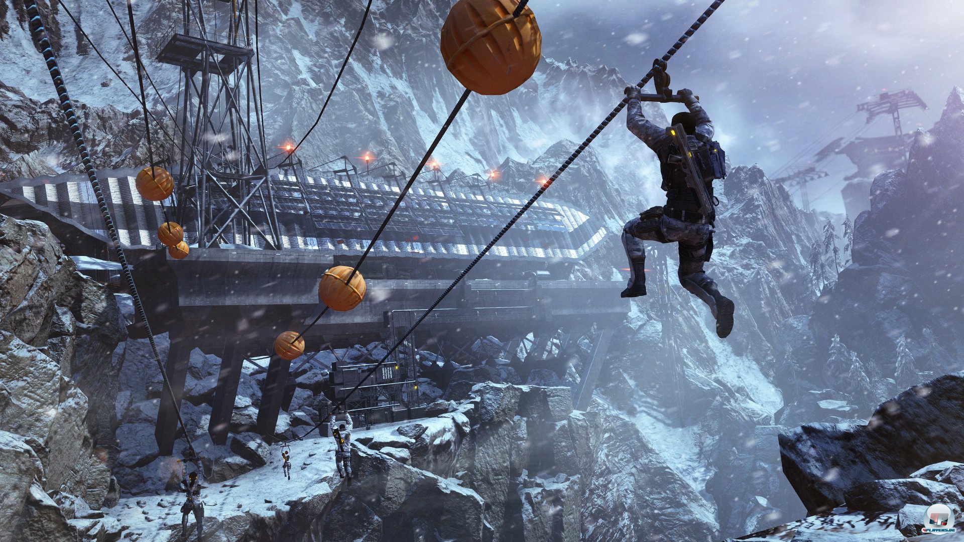 Die Kulisse schwankt zwischen biederen Innenr&auml;umen und ansehnlichen Au&szlig;engebieten.