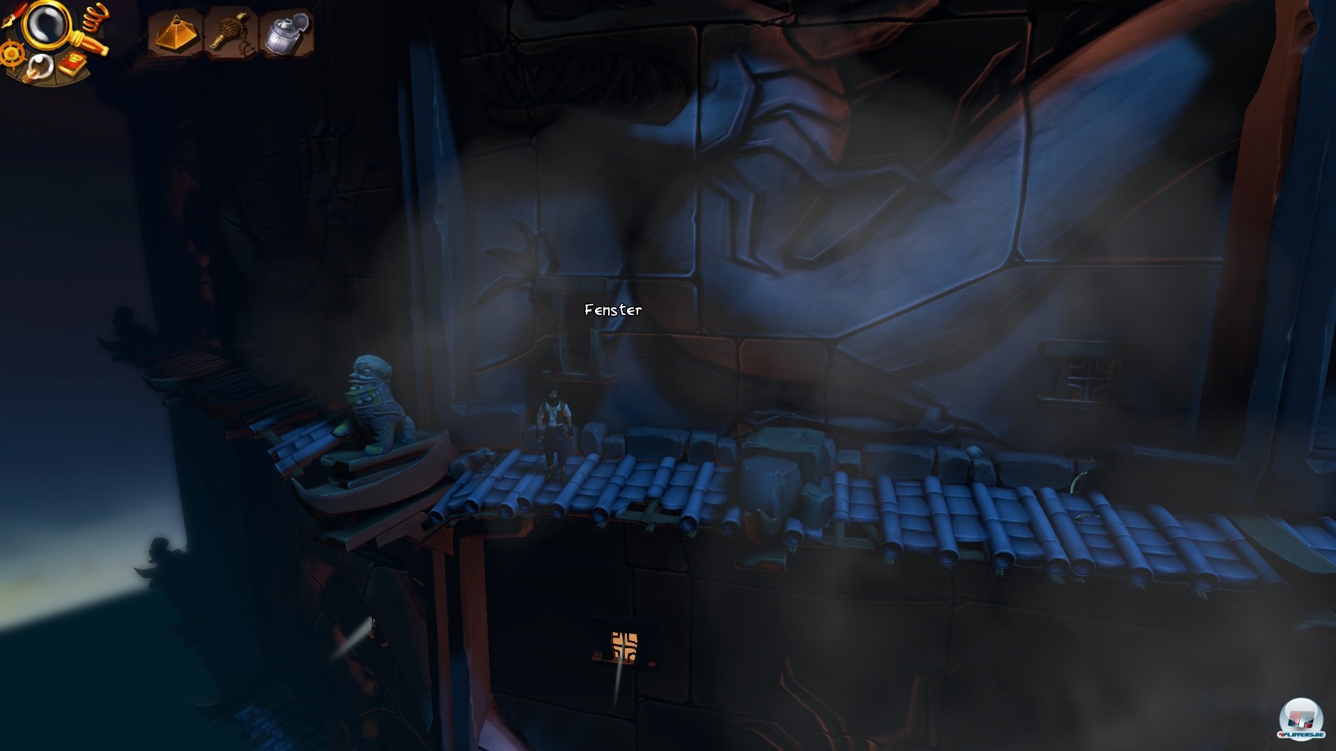 Bei den missratenen H&uuml;pfeinlagen sollte man genau darauf achten, dass man nicht falsch springt. Sonst landet man im Aus. 