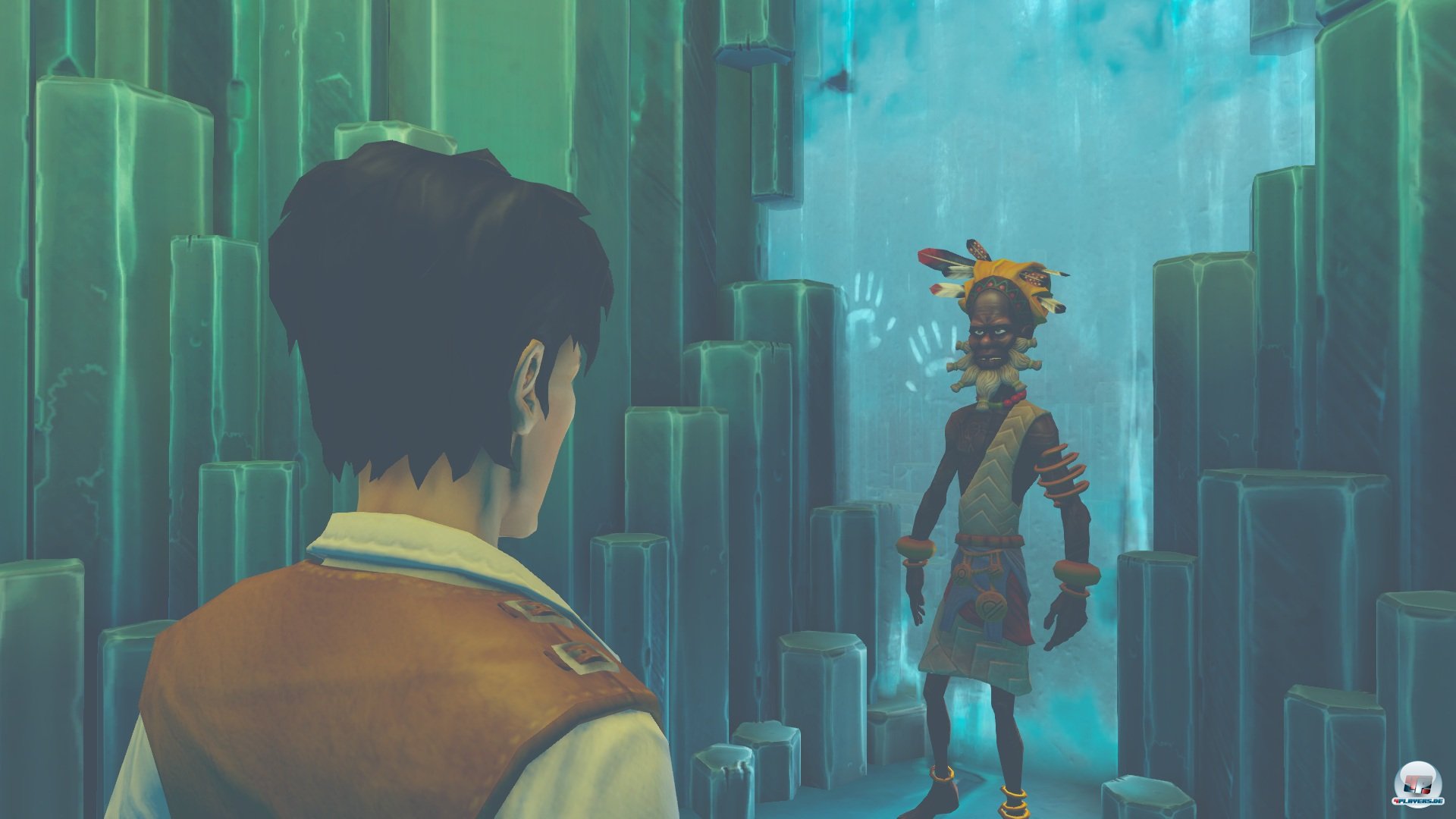 Endlich mehr Licht. Der schlecht ausgeleuchtete Knast ist zum Gl&uuml;ck nicht der einzige Ort, der vorkommt. 