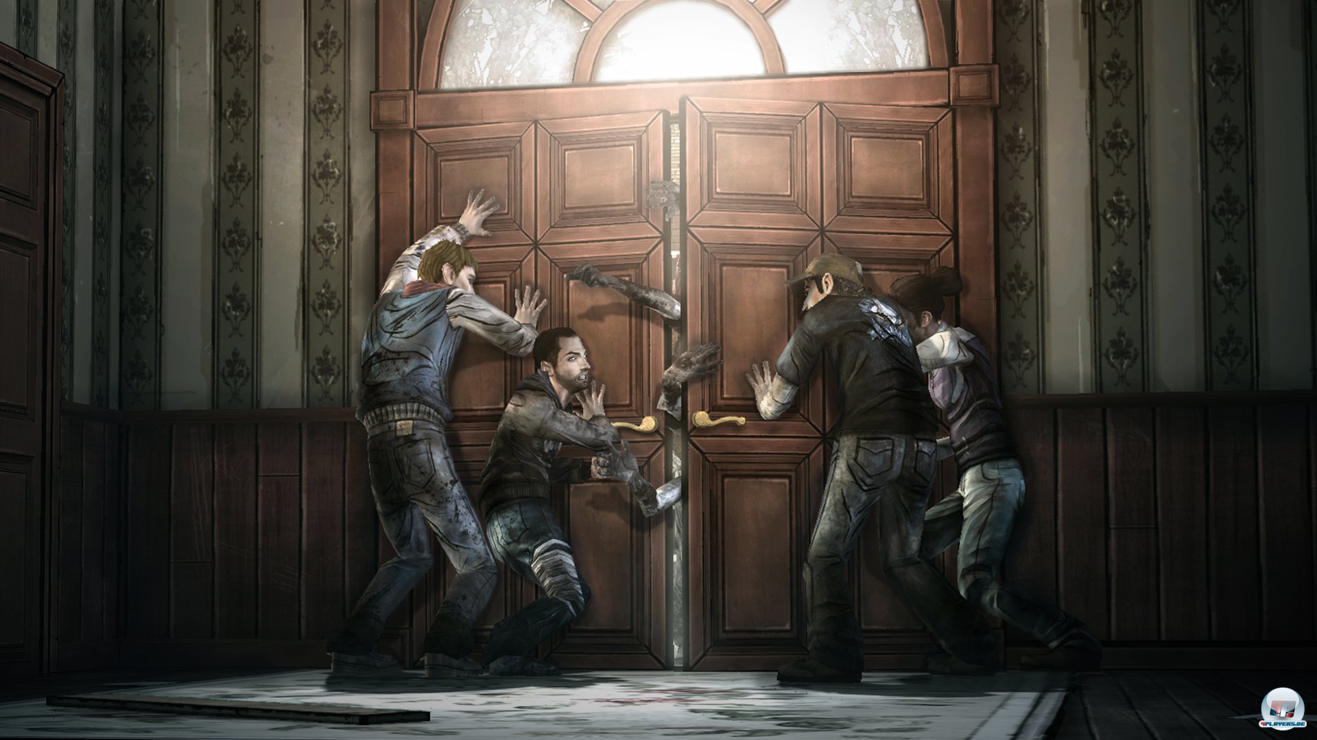 H&auml;lt die T&uuml;r? Lee muss rechtzeitig einspringen und helfen...