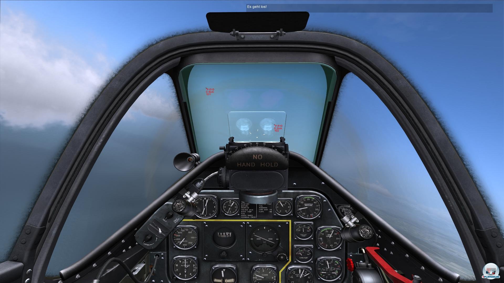 Das erste automatische Visier in der Geschichte der milit&auml;rischen Luftfahrt.