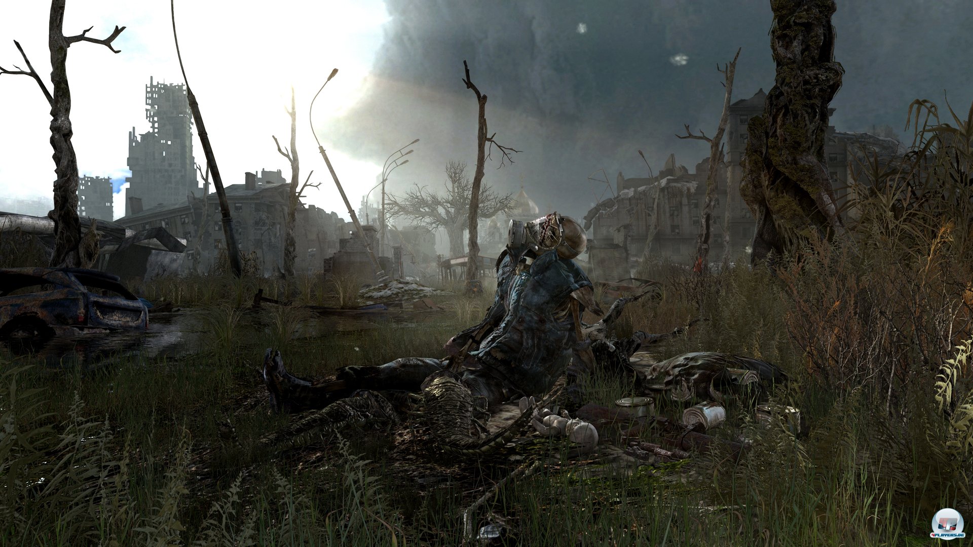 Die d&uuml;ster-bedr&uuml;ckende Atmosph&auml;re ist einer der St&uuml;tzpfeile des Spielerlebnisses.