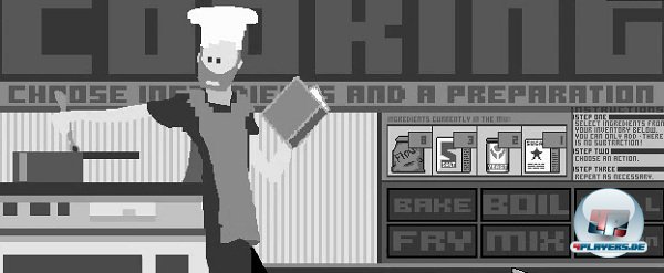 Au&szlig;w&auml;rts essen, selber kochen oder einen Snack aus dem Supermarkt naschen? Cart Life bietet gro&szlig;e Handlungsfreiheit.