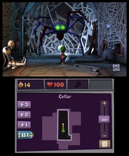 Die Riesenspinne begegnet einem im ersten gro&szlig;en Bosskampf - und er ist ein mehrstufiges Highlight.