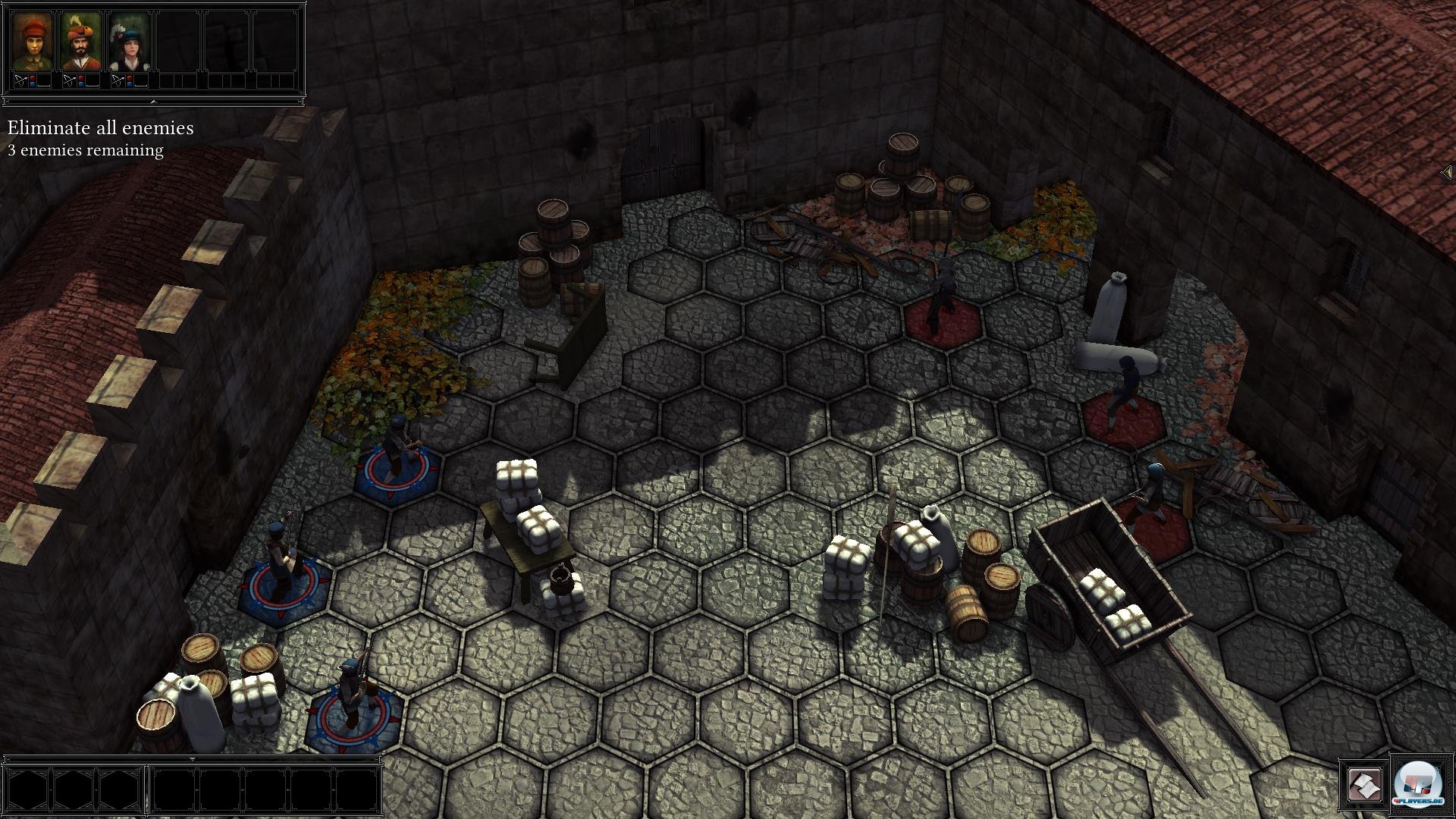 Die Gegner erlauben sich leider auff&auml;llige Fehler - nicht nur deshalb sind die meisten Gefechte leicht zu gewinnen.