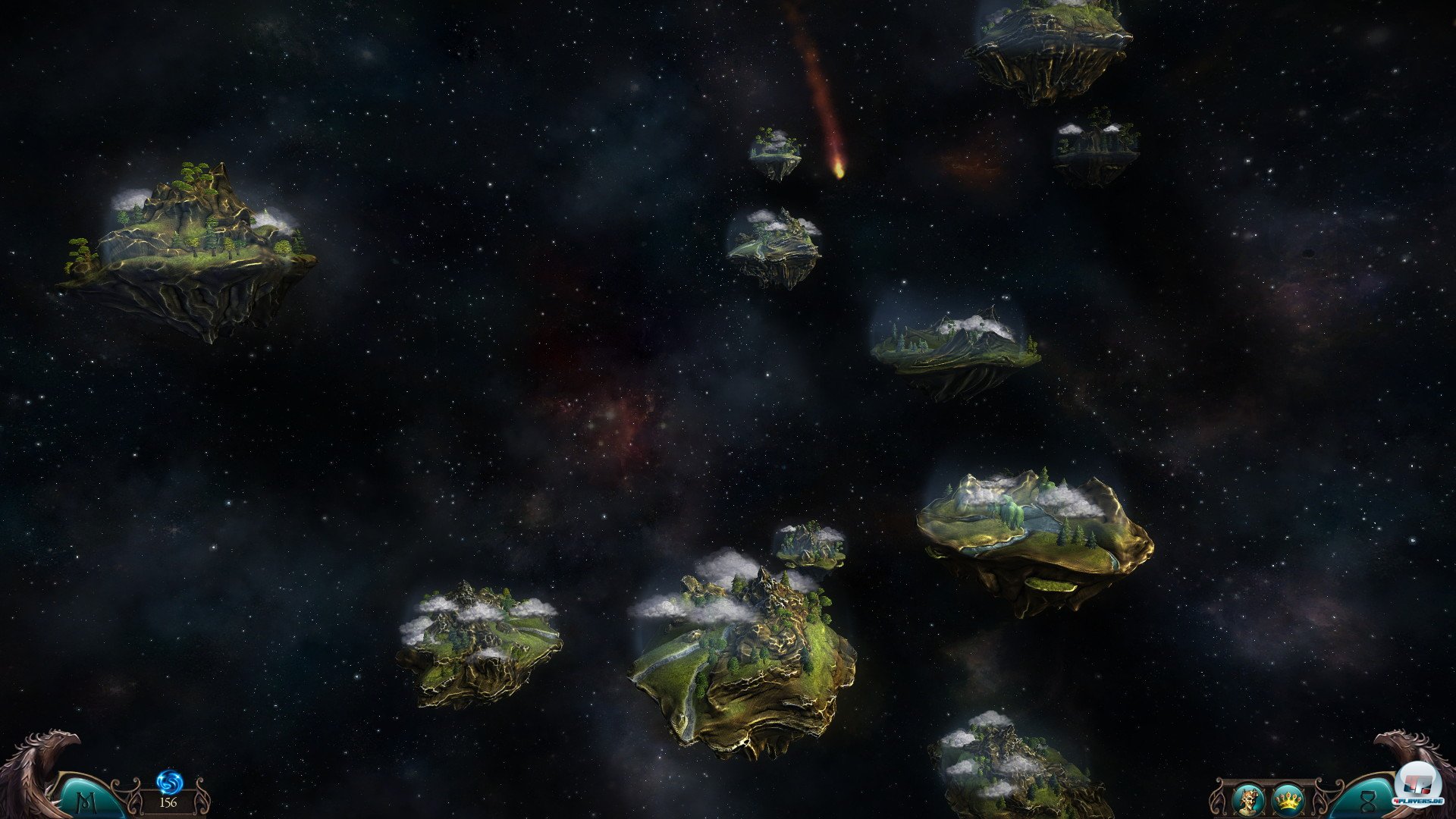 &Uuml;ber die Astralebene w&auml;hlt man sein n&auml;chstes Ziel.