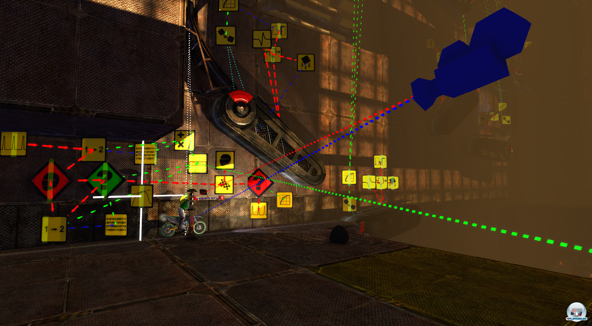 Die mit dem m&auml;chtigen Editor gebastelten Kurse d&uuml;rfen mit anderen PC-Spielern geteilt werden.