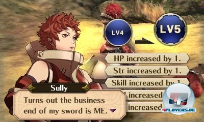 Steigt ein Charakter auf, werden seine Werte automatisch angepasst. Au&szlig;erdem gewinnt er im F&uuml;nferschritt neue Spezialf&auml;higkeiten.