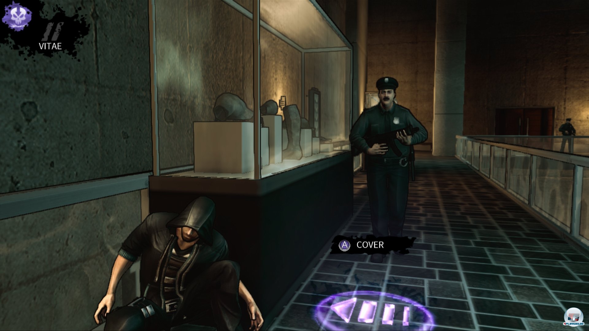 Im Schatten ist Eric seinen Widersachern &uuml;berlegen. 