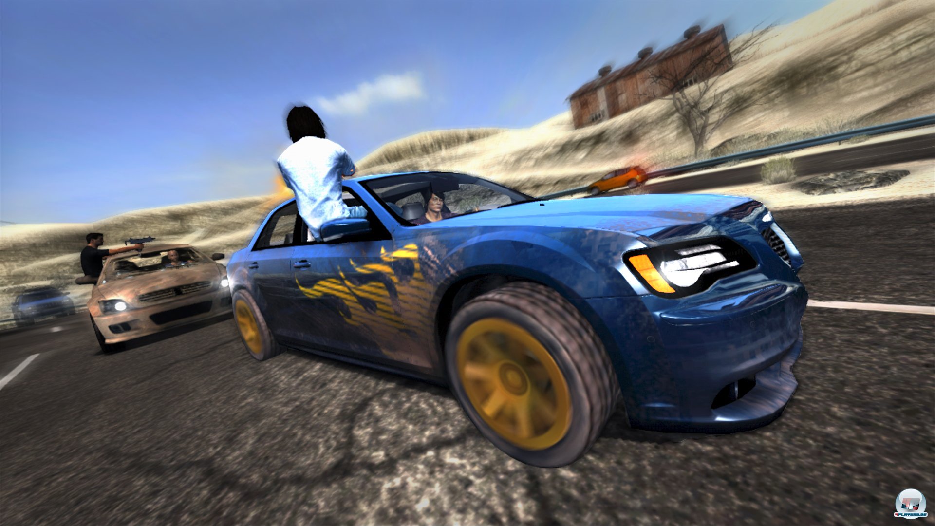 &bdquo;Sorry, Man!&ldquo;, &bdquo;Out oft he way!&ldquo;: Der KI-Partner spricht nach Kollisionen sogar mit W&auml;nden. 