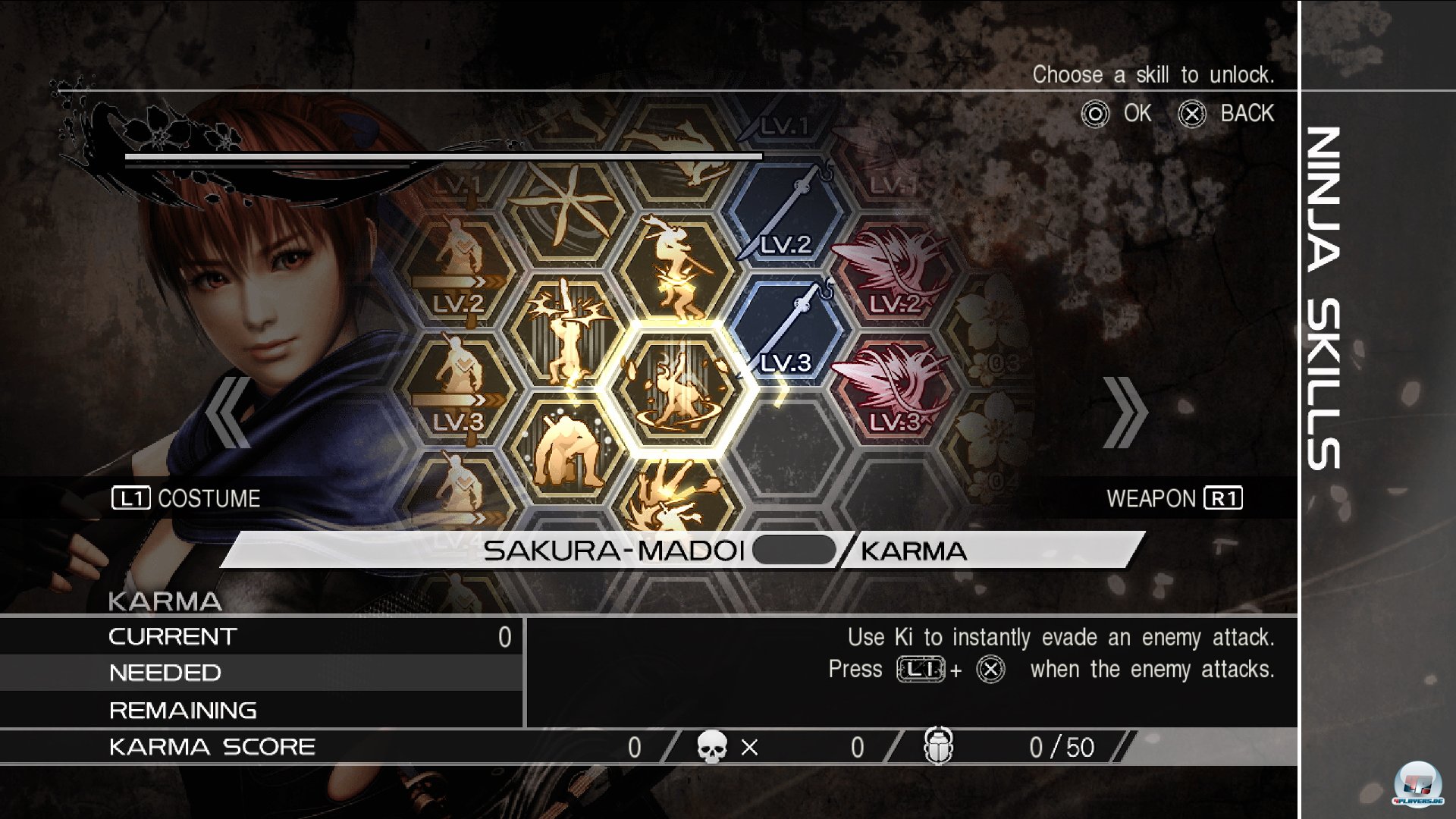 Ebenfalls neu ist die M&ouml;glichkeit, seine Figuren mit Karmapunkte aufzur&uuml;sten.