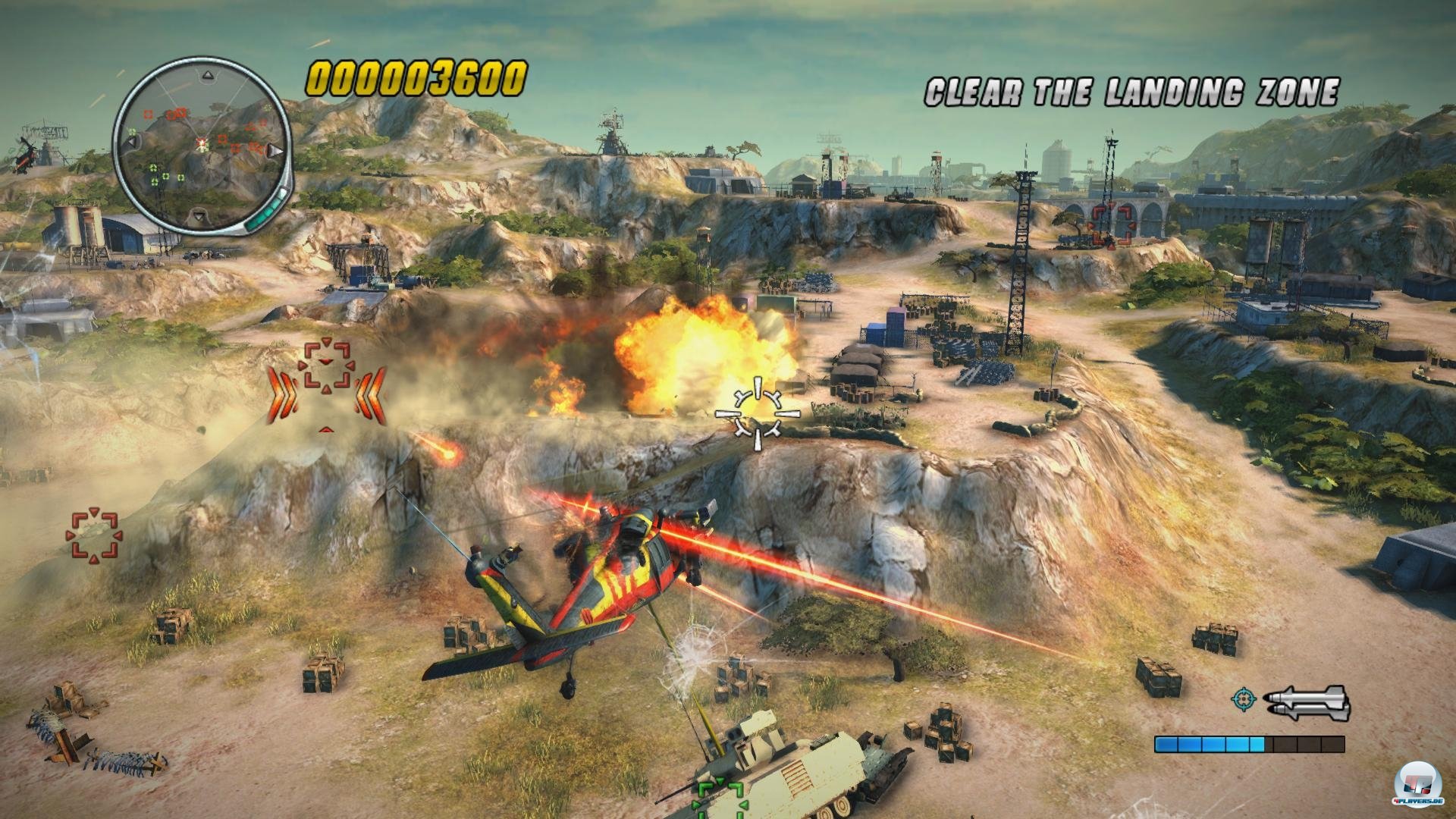 Es kracht an allen Ecken und Enden - die Effekte können sich durchaus sehen lassen! Es kracht an allen Ecken und Enden - die Effekte können sich durchaus sehen lassen!