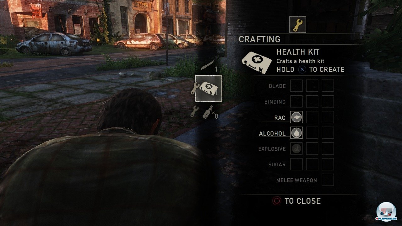 Keine Pause: Auch wenn man im Rucksack w&uuml;hlt oder Gegenst&auml;nde bastelt, l&auml;uft das Spiel weiter.