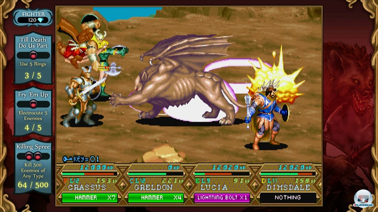 Bis zu vier Spieler k&ouml;nnen kooperativ in die Schlacht ziehen.